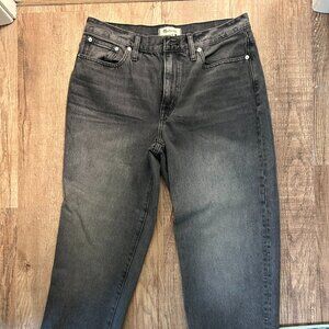 Madewell Washed Black Slouchy Boyjeans | Size 29